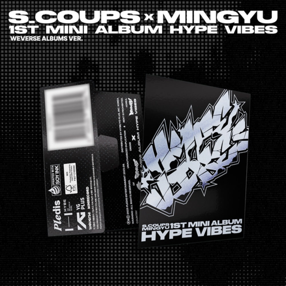 [SEVENTEEN S.COUPS x MINGYU] HYPE VIBES (Weverse Albums ver.)