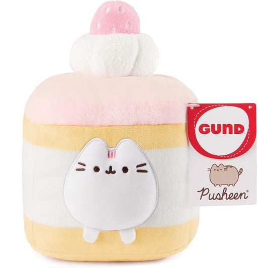Pusheen Plush 19cm Squisheen Sweets Strawberry Spongecake