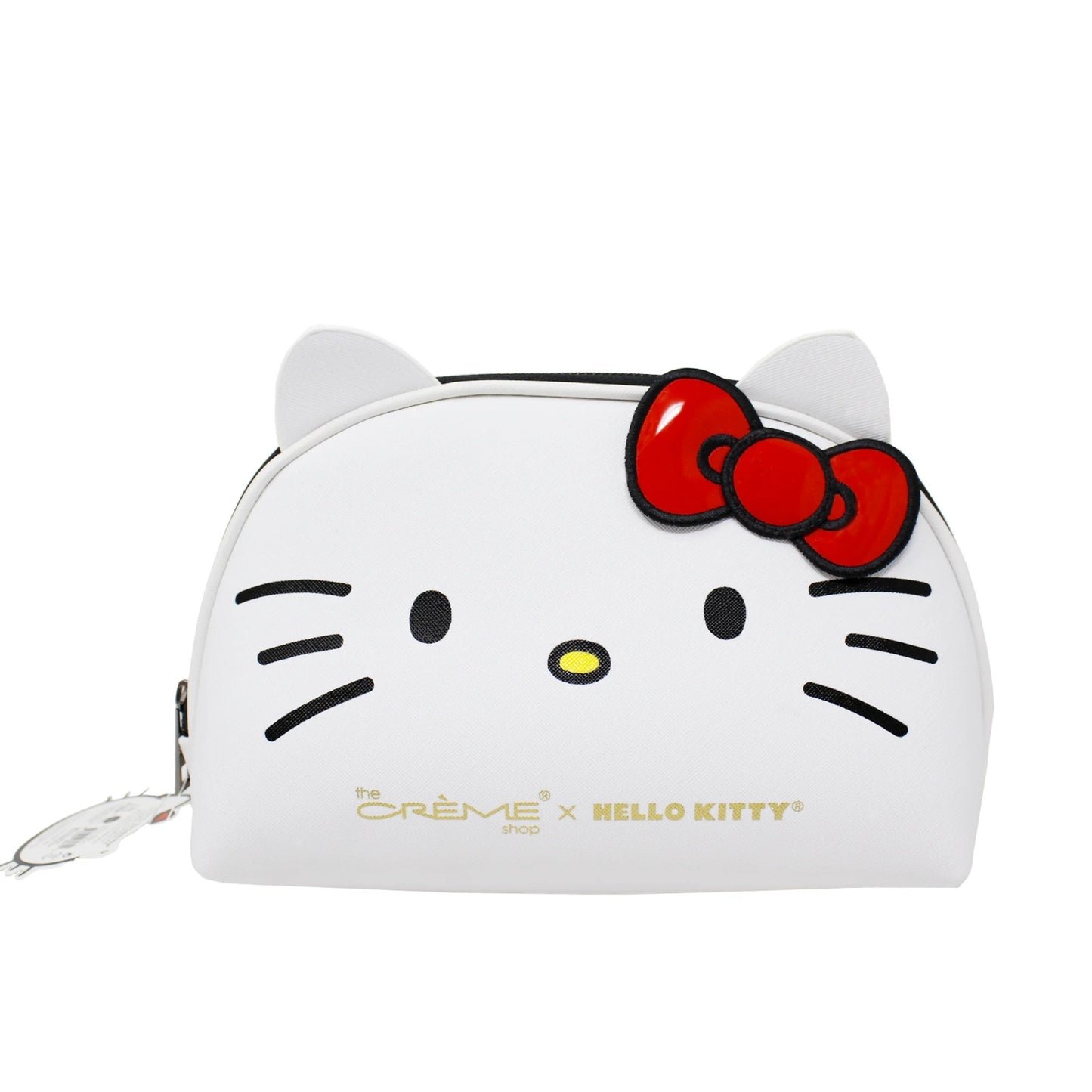 [The Crème Shop] Hello Kitty | Dome Makeup Travel Pouch (Red Bow)