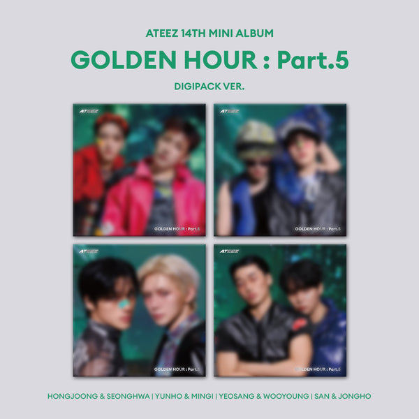 [ATEEZ] GOLDEN HOUR : Part.5 (DIGIPACK UNIT VER.)