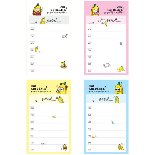Lululala Weekly Sticky Notes