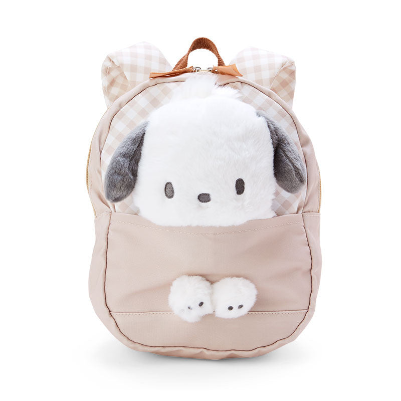 Sanrio Kids Backpack with Plush Toy - Pochacco
