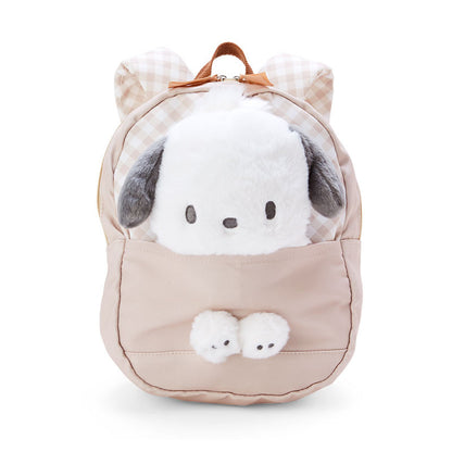 Sanrio Kids Backpack with Plush Toy - Pochacco