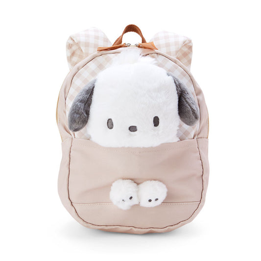 Sanrio Kids Backpack with Plush Toy - Pochacco