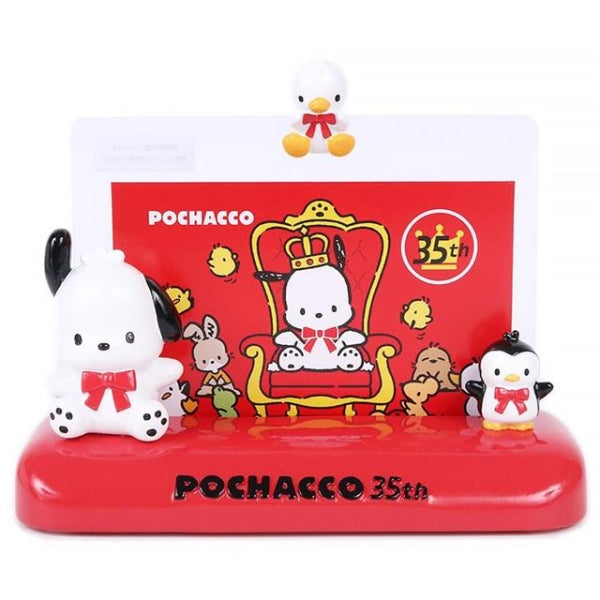 Sanrio pochacco Photo frame (35th Anniversary Red Ribbon)
