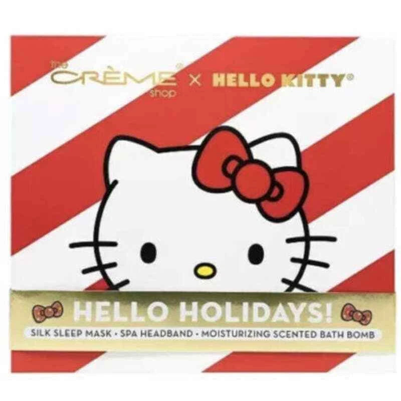 [The Crème Shop] Hello Kitty Hello Holidays! 3 Piece Spa Set