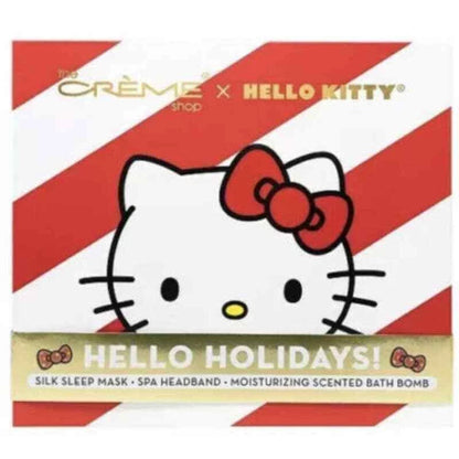 [The Crème Shop] Hello Kitty Hello Holidays! 3 Piece Spa Set