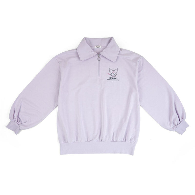 Sanrio Kuromi Half-Zip Sweatshirt