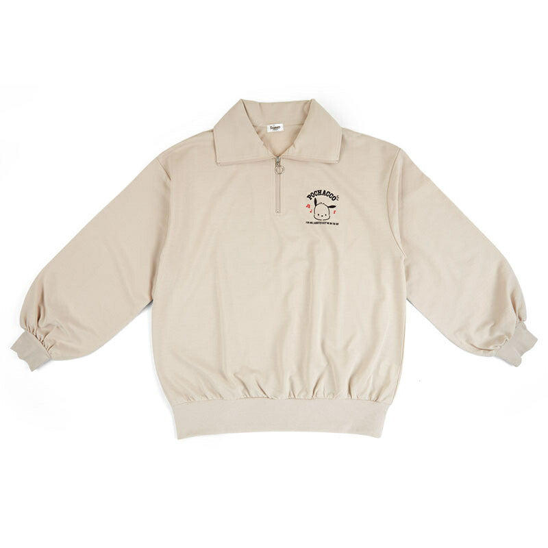 Sanrio Pochacco Half-Zip Sweatshirt