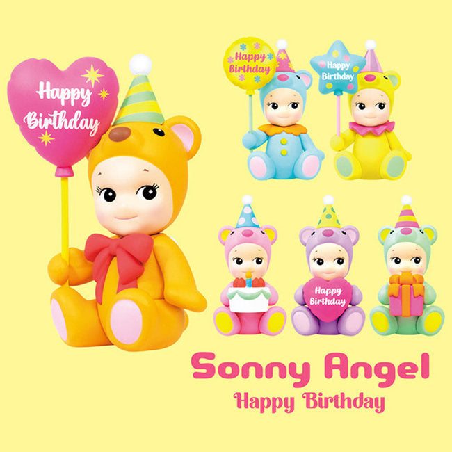 Sonny Angel - Birthday Bear 3" Series