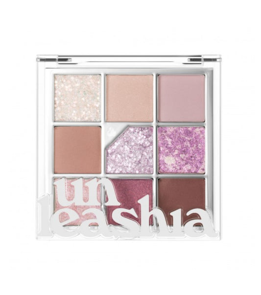 [Unleashia] Glitterpedia Eyeshadow Palette (04 All of Lavender Fog)
